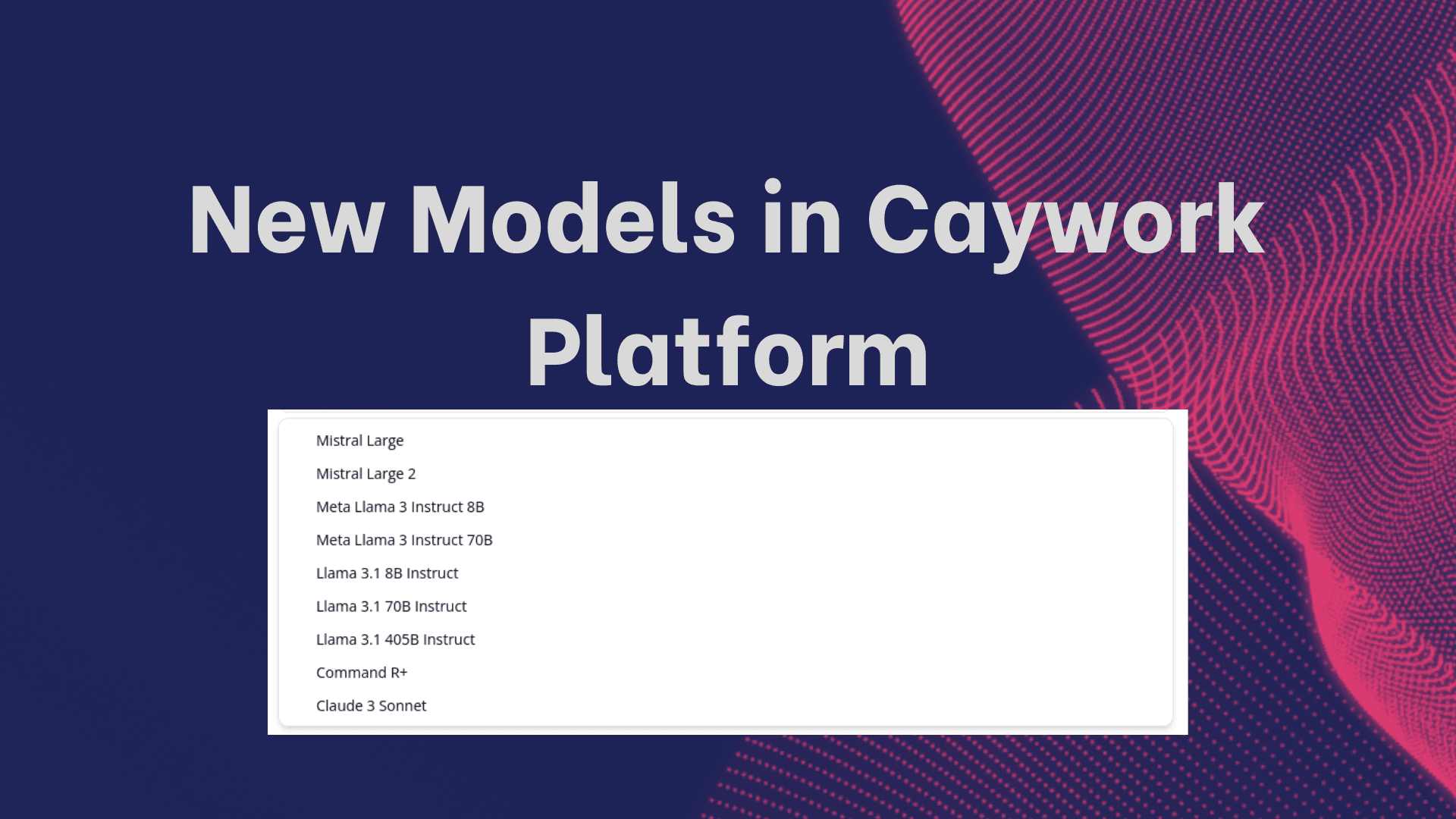 Meta 3.1 Model Now Available!